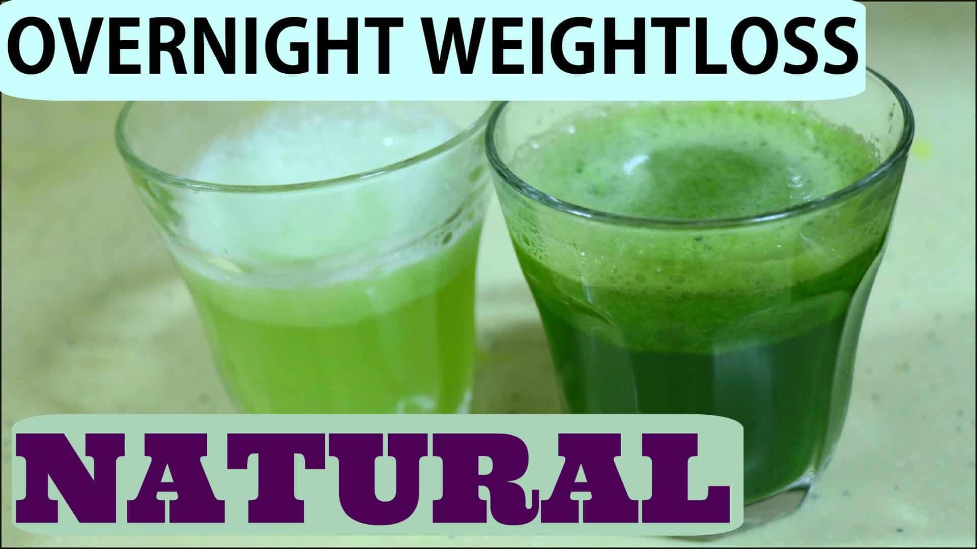 How To Lose Weight Overnight